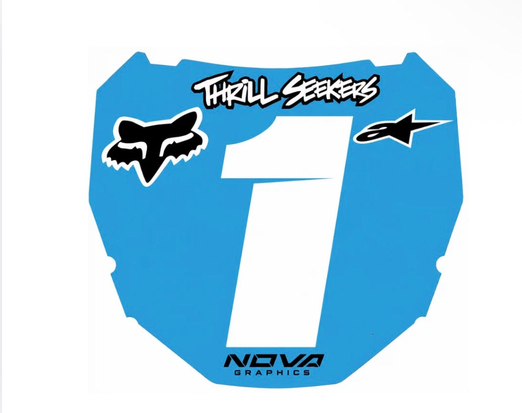 Blue Odi Decal