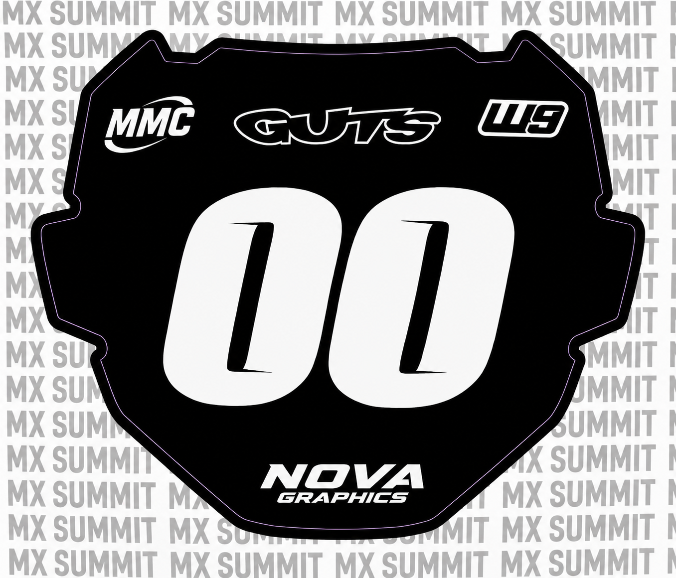 Odi plate decal